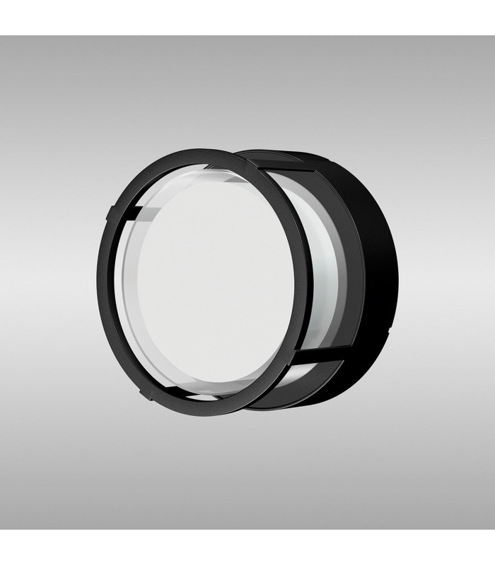 Creek Round Open Frame Ceiling/Wall Light 15W LED CCT Switchable 2700/3300/4000K 1200lm IP65 Black 3yrs Warranty-2