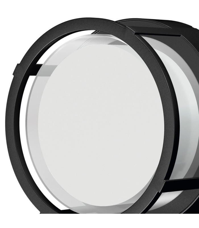 Creek Round Open Frame Ceiling/Wall Light 15W LED CCT Switchable 2700/3300/4000K 1200lm IP65 Black 3yrs Warranty-4