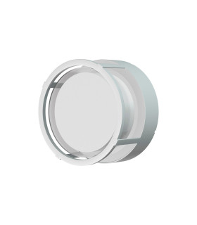 Creek Round Open Frame Ceiling/Wall Light 15W LED CCT Switchable 2700/3300/4000K 1200lm IP65 White 3yrs Warranty-1