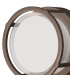 Creek Round Open Frame Ceiling/Wall Light 15W LED CCT Switchable 2700/3300/4000K 1200lm IP65 Rust Brown-4