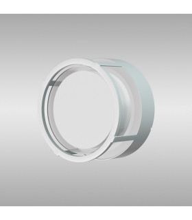 Creek Round Open Frame Ceiling/Wall Light 15W LED CCT Switchable 2700/3300/4000K 1200lm IP65 White 3yrs Warranty-2