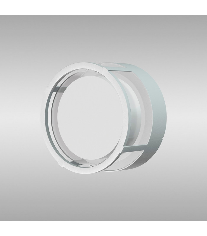 Creek Round Open Frame Ceiling/Wall Light 15W LED CCT Switchable 2700/3300/4000K 1200lm IP65 White 3yrs Warranty-2