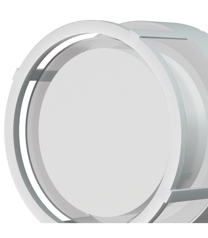 Creek Round Open Frame Ceiling/Wall Light 15W LED CCT Switchable 2700/3300/4000K 1200lm IP65 White 3yrs Warranty-5
