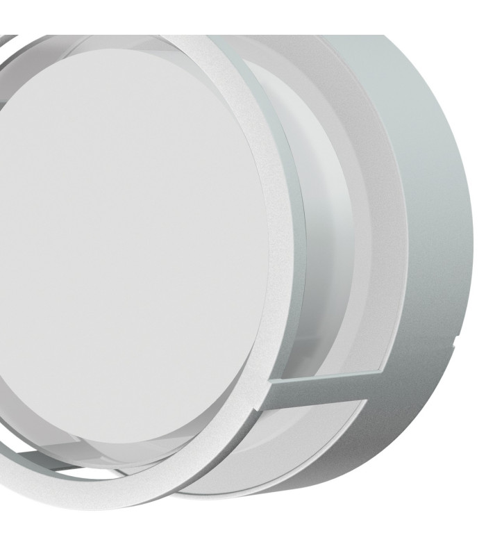 Creek Round Open Frame Ceiling/Wall Light 15W LED CCT Switchable 2700/3300/4000K 1200lm IP65 White 3yrs Warranty-6