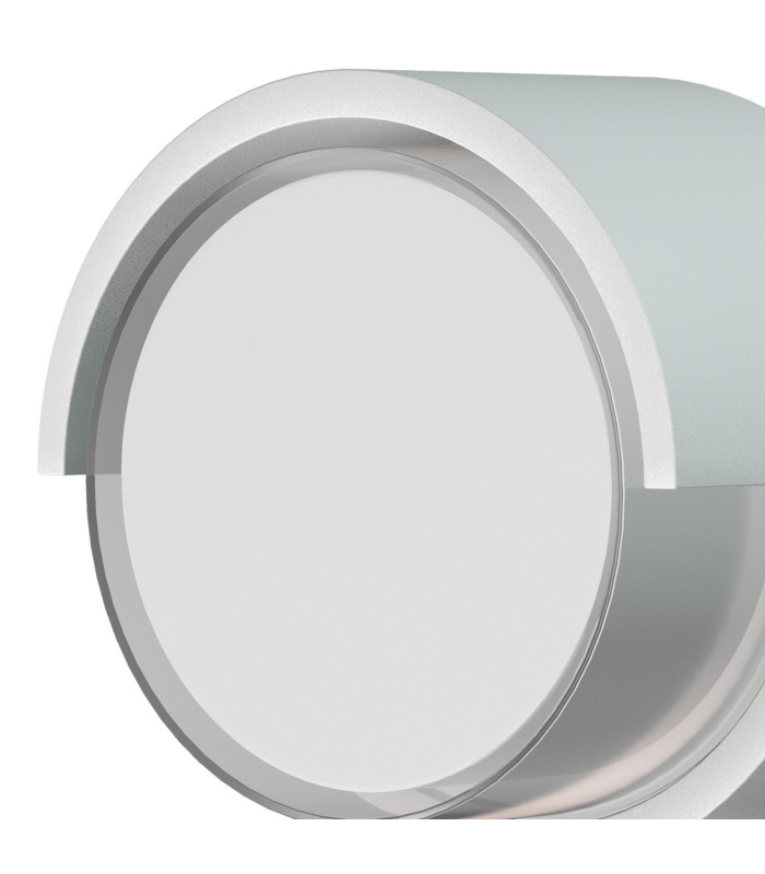 Creek Round Top Frame Wall Light 15W LED CCT Switchable 2700/3300/4000K 1000lm IP65 White 3yrs Warranty-4