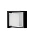Creek Diamond Top Frame Wall Light 15W LED CCT Switchable 2700/3300/4000K 1000lm IP65 Black 3yrs Warranty-1