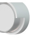 Creek Round Top Frame Wall Light 15W LED CCT Switchable 2700/3300/4000K 1000lm IP65 White 3yrs Warranty-5