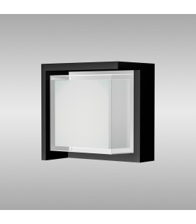 Creek Diamond Top Frame Wall Light 15W LED CCT Switchable 2700/3300/4000K 1000lm IP65 Black 3yrs Warranty-2