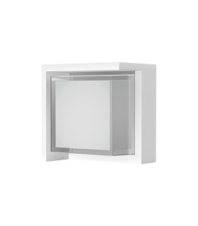 Creek Diamond Top Frame Wall Light 15W LED CCT Switchable 2700/3300/4000K 1000lm IP65 White 3yrs Warranty-1