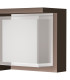 Creek Diamond Top Frame Wall Light 15W LED CCT Switchable 2700/3300/4000K 1000lm IP65 Rust Brown 3yrs Warranty-5