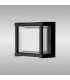 Creek Square Open Frame Ceiling/Wall Light 15W LED CCT Switchable 2700/3300/4000K 1200lm IP65 Black 3yrs Warranty-2