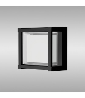Creek Square Open Frame Ceiling/Wall Light 15W LED CCT Switchable 2700/3300/4000K 1200lm IP65 Black 3yrs Warranty-2