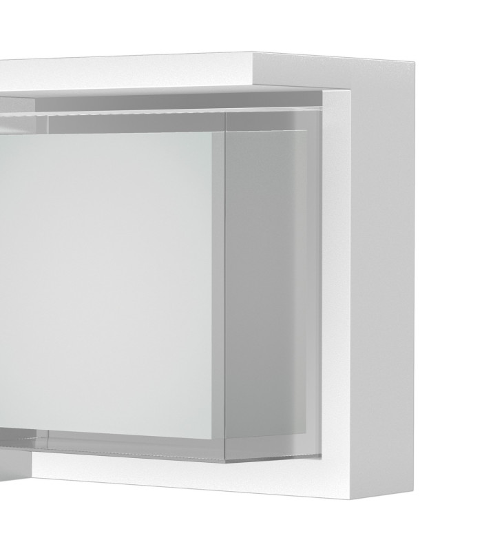 Creek Diamond Top Frame Wall Light 15W LED CCT Switchable 2700/3300/4000K 1000lm IP65 White 3yrs Warranty-6