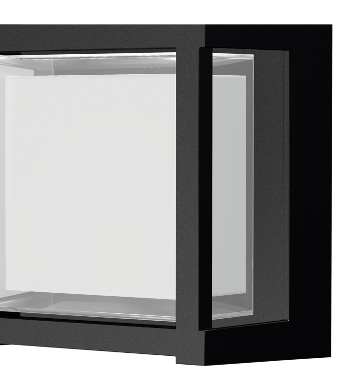 Creek Square Open Frame Ceiling/Wall Light 15W LED CCT Switchable 2700/3300/4000K 1200lm IP65 Black 3yrs Warranty-5