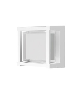 Creek Square Open Frame Ceiling/Wall Light 15W LED CCT Switchable 2700/3300/4000K 1200lm IP65 White 3yrs Warranty-1