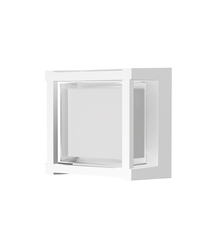 Creek Square Open Frame Ceiling/Wall Light 15W LED CCT Switchable 2700/3300/4000K 1200lm IP65 White 3yrs Warranty-1
