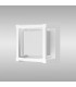 Creek Square Open Frame Ceiling/Wall Light 15W LED CCT Switchable 2700/3300/4000K 1200lm IP65 White 3yrs Warranty-2