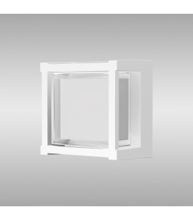 Creek Square Open Frame Ceiling/Wall Light 15W LED CCT Switchable 2700/3300/4000K 1200lm IP65 White 3yrs Warranty-2