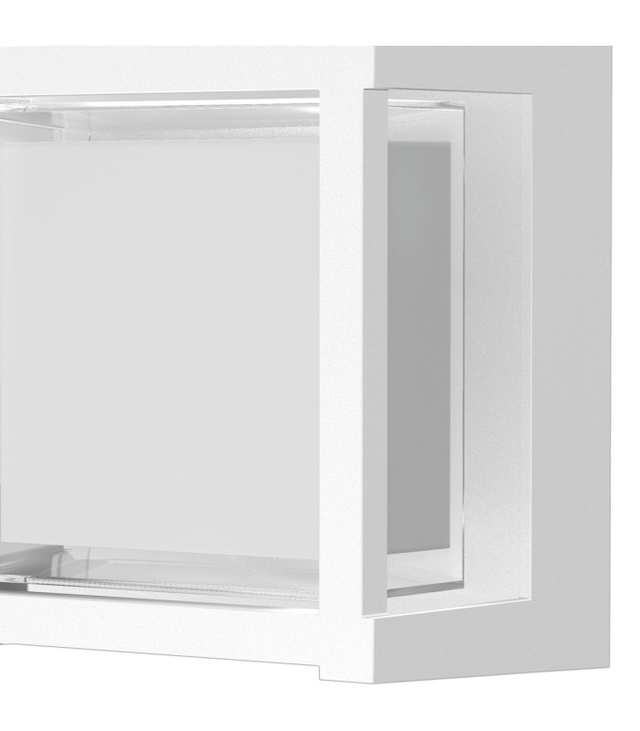 Creek Square Open Frame Ceiling/Wall Light 15W LED CCT Switchable 2700/3300/4000K 1200lm IP65 White 3yrs Warranty-5