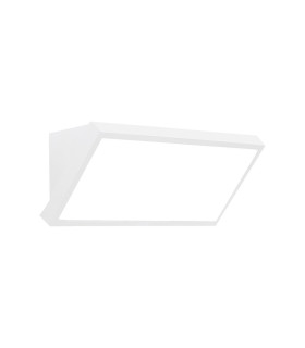 Creek Rectangular Angled Wall Light 20W LED CCT Switchable 2700/3300/4000K 1600lm IP65 White 3yrs Warranty-1