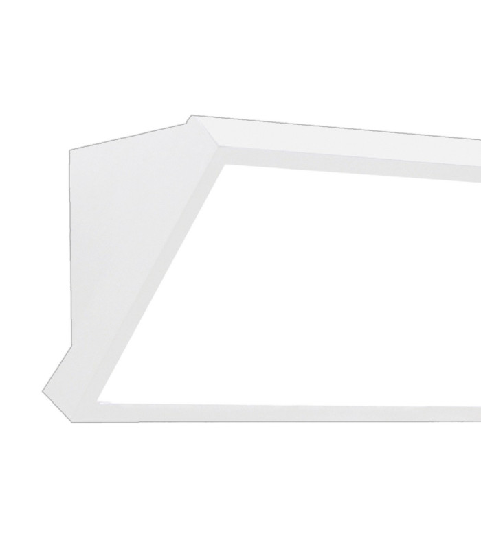 Creek Rectangular Angled Wall Light 20W LED CCT Switchable 2700/3300/4000K 1600lm IP65 White 3yrs Warranty-5