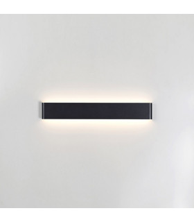 Egeo 41cm Linear Wall Lamp 14W LED 3000K 1100lm Black 3yrs Warranty-2