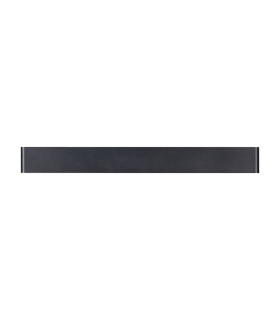 Egeo 61cm Linear Wall Lamp 20W LED 3000K 1600lm Black 3yrs Warranty-1