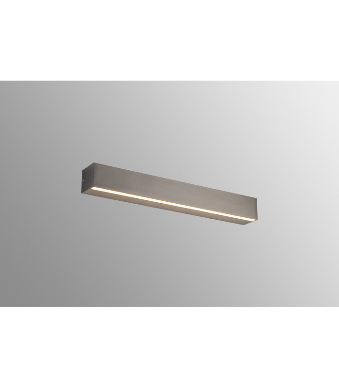 Elegance 41cm Linear Up & Down Wall Lamp 17W LED 3000K 1900lm Brushed Grey 3yrs Warranty-2