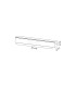 Elegance 41cm Linear Up & Down Wall Lamp 17W LED 3000K 1900lm Brushed Grey 3yrs Warranty-3