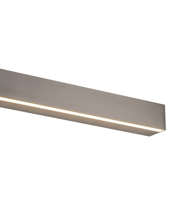 Elegance 41cm Linear Up & Down Wall Lamp 17W LED 3000K 1900lm Brushed Grey 3yrs Warranty-5