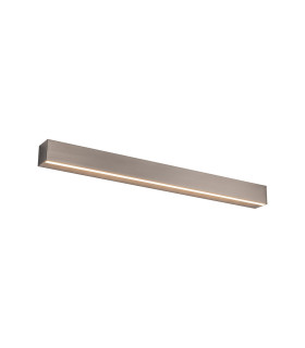 Elegance 61cm Linear Up & Down Wall Lamp 24W LED 3000K 2800lm Brushed Grey 3yrs Warranty-1