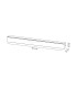Elegance 61cm Linear Up & Down Wall Lamp 24W LED 3000K 2800lm Brushed Grey 3yrs Warranty-3