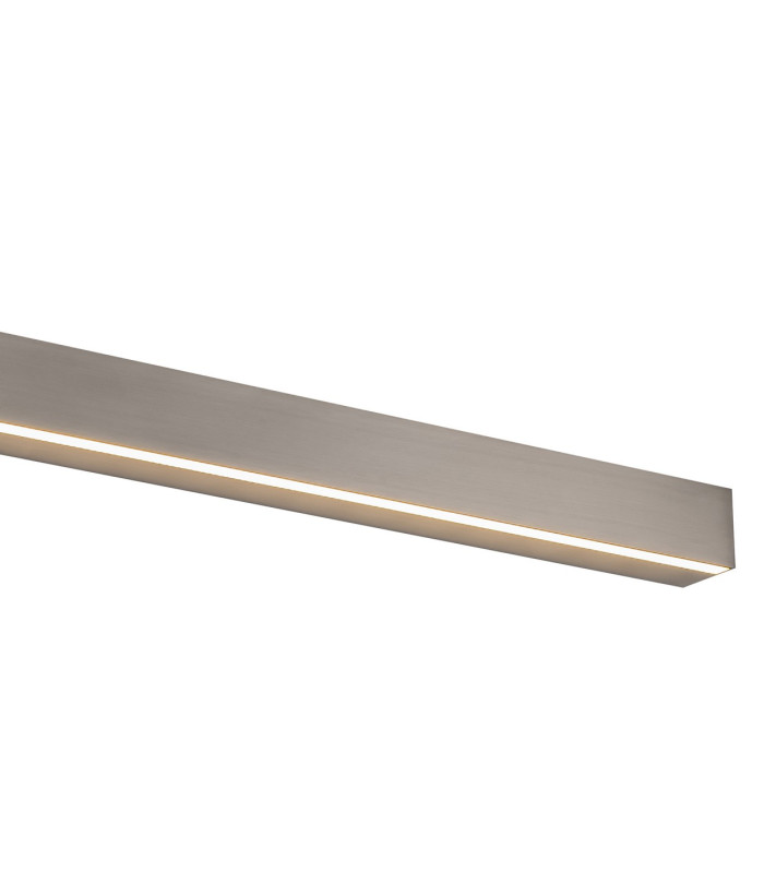 Elegance 61cm Linear Up & Down Wall Lamp 24W LED 3000K 2800lm Brushed Grey 3yrs Warranty-6
