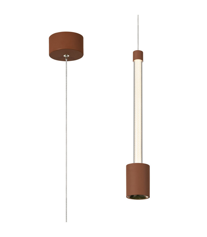 Fugaz Pendant 7W LED 3000K 520lm Mocha/Rose Gold 3yrs Warranty-1