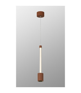 Fugaz Pendant 7W LED 3000K 520lm Mocha/Rose Gold 3yrs Warranty-2