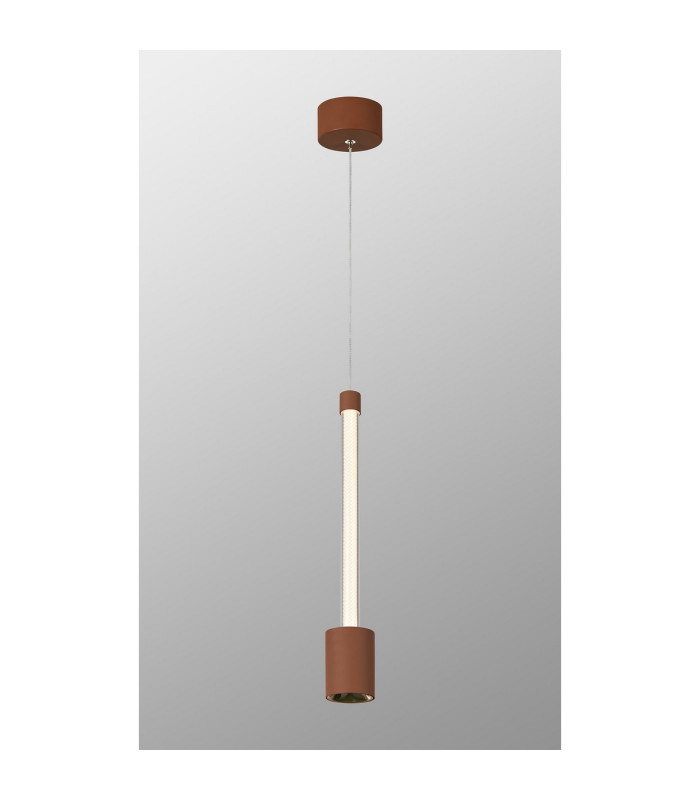 Fugaz Pendant 7W LED 3000K 520lm Mocha/Rose Gold 3yrs Warranty-2