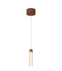 Fugaz Pendant 7W LED 3000K 520lm Mocha/Rose Gold 3yrs Warranty-5