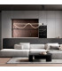 Fugaz Linear Pendant 38W LED 3000K 2600lm Sand Black 3yrs Warranty-6