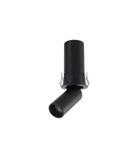 Garda Mini Retractable Recessed Swivel Spotlight 5W 2700K 310lm Black Cut Out: 35mm Driver Included 3yrs Warranty-1