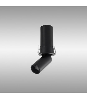 Garda Mini Retractable Recessed Swivel Spotlight 5W 2700K 310lm Black Cut Out: 35mm Driver Included 3yrs Warranty-2