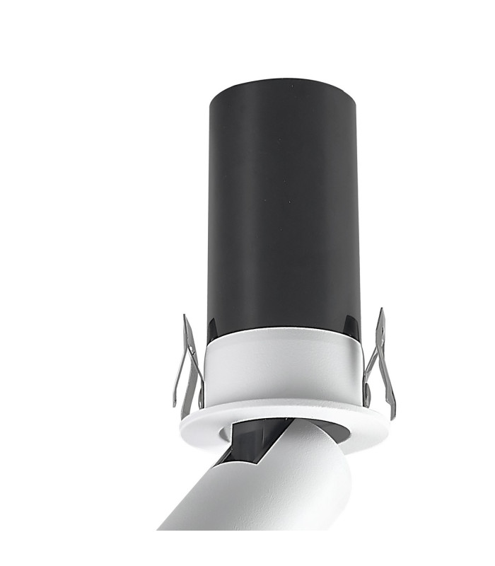 Garda Mini Retractable Recessed Swivel Spotlight 5W 3000K 380lm White Cut Out: 35mm Driver Included 3yrs Warranty-4