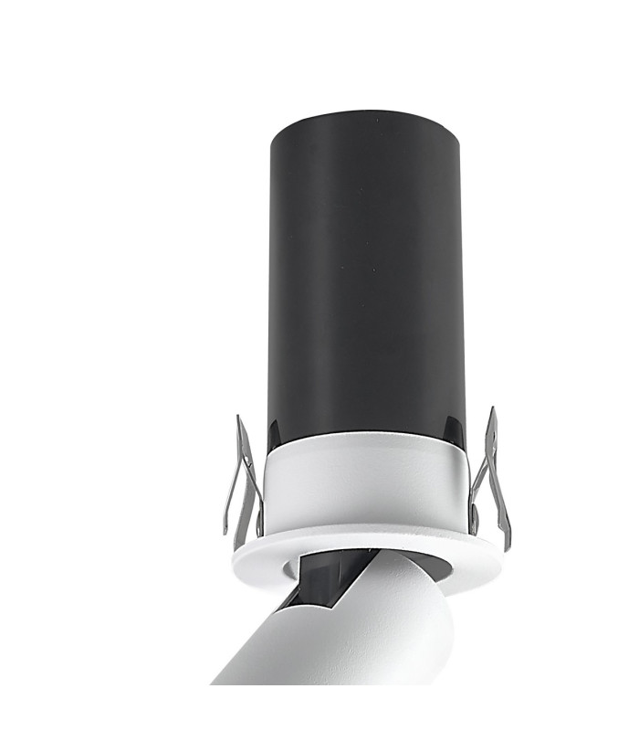 Garda Mini Retractable Recessed Swivel Spotlight 5W 4000K 400lm White Cut Out: 35mm Driver Included 3yrs Warranty-4