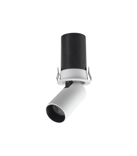 Garda Mini Retractable Recessed Swivel Spotlight 7W 2700K 515lm White Cut Out: 45mm Driver Included 3yrs Warranty-1