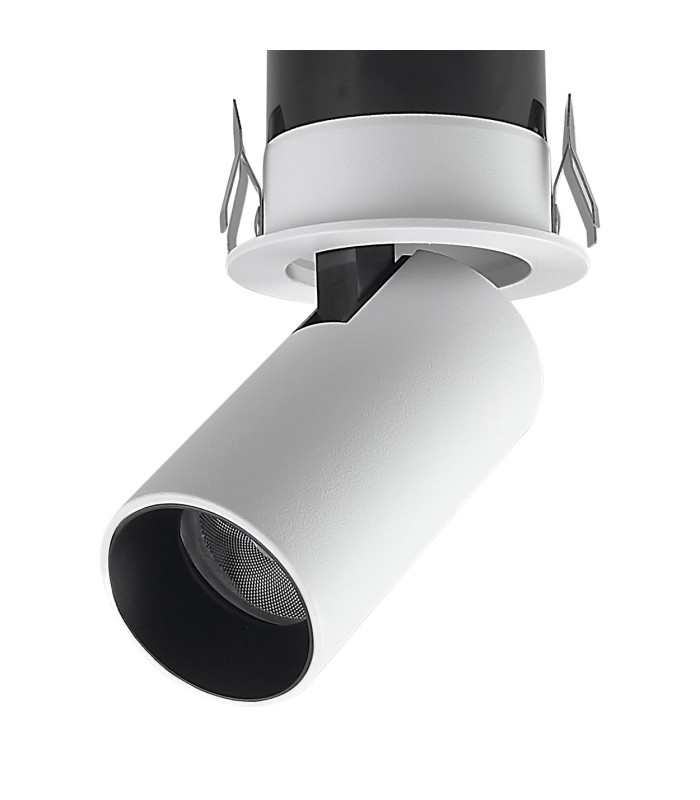 Garda Mini Retractable Recessed Swivel Spotlight 7W 4000K 660lm White Cut Out: 45mm Driver Included 3yrs Warranty-5