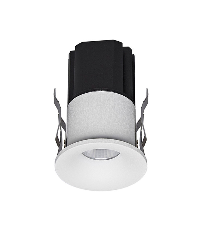 Hurgada IP54 Recessed Spotlight 7W 2700K 571lm White Cut Out 35mm Driver Included 3yrs Warranty-1