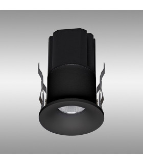 Hurgada IP54 Recessed Spotlight 7W 4000K 571lm Black Cut Out 35mm Driver Included 3yrs Warranty-2