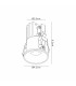 Hurgada IP54 Recessed Spotlight 7W 4000K 571lm White Cut Out 35mm Driver Included 3yrs Warranty-3