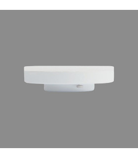 LED GX53 Dimmable 12W Warm White 2700K 930lm 120° White Finish-2