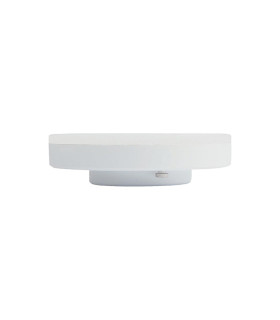 LED GX53 Dimmable 12W Warm White 3000K 930lm 120° White Finish-1