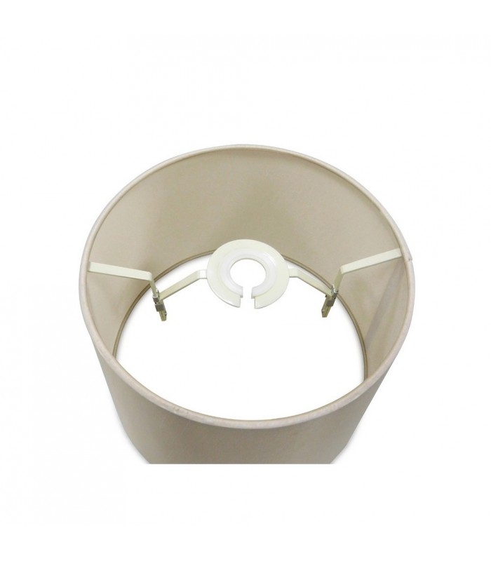 Dual Mount Round Empire, 240, 300 x 200mm Dual Faux Silk Fabric Shade, Nude Beige, Moonlight - 5